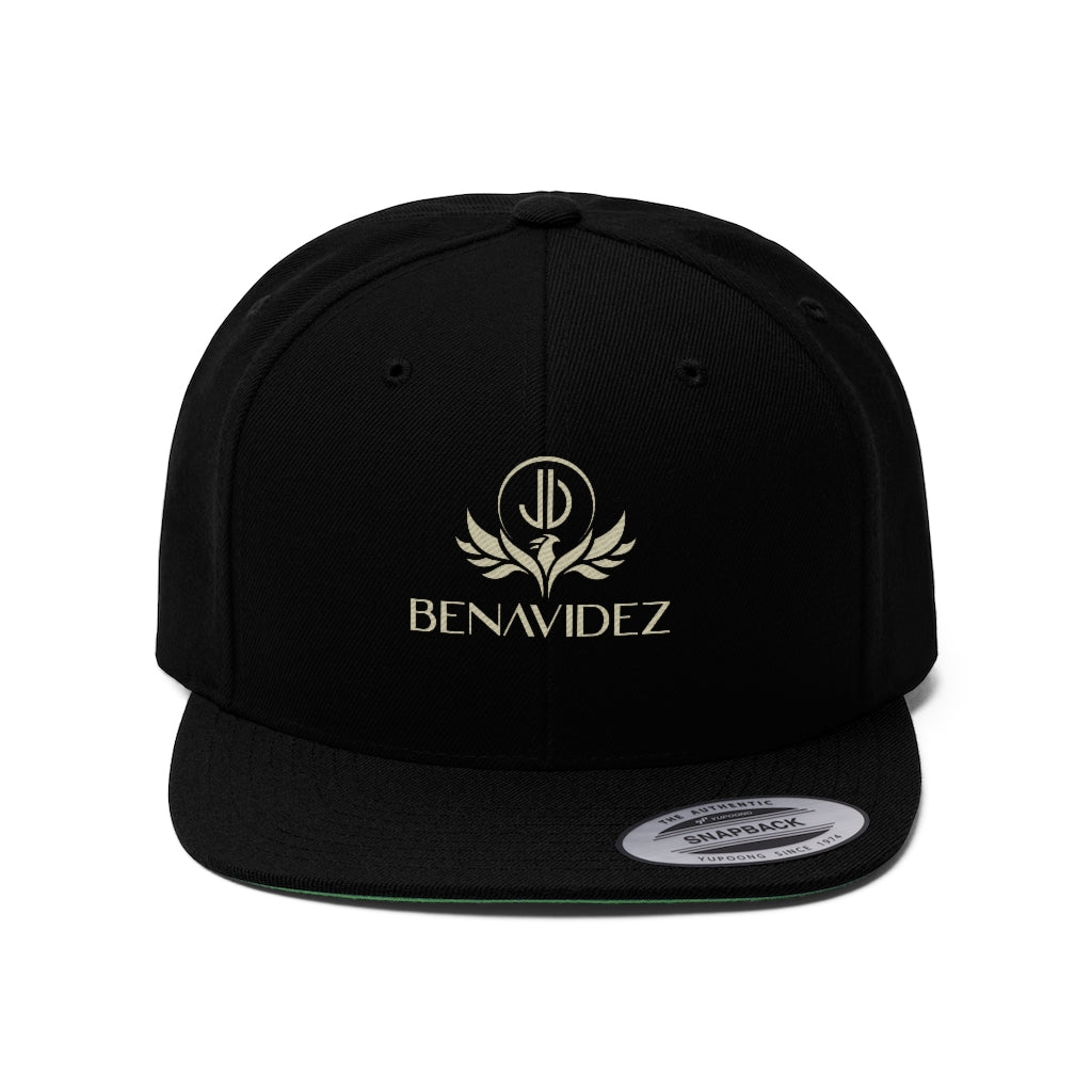 JB Baseball Logo Flat Bill Cap